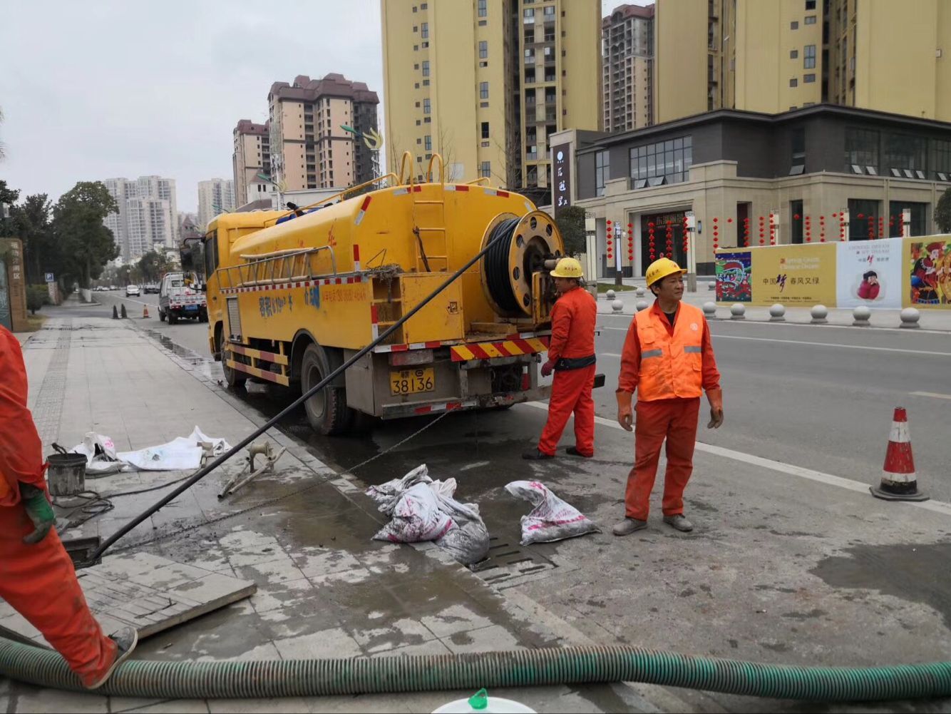 济阳排污管道清淤-管道清洗